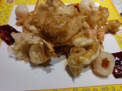 酥皮大明虾-那家小馆•北京菜•烤鸭(中关村店)