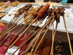 烤台湾香肠-木屋烧烤(南新店)