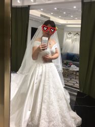 一字领-拉瑞娜LaReine婚纱礼服高级定制