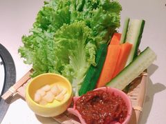 生菜肉米-赤坂亭M9和牛烧肉·日料398放题(万达店)