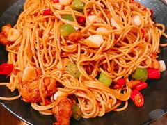 爆辣小公鸡炒面-望京一号·重庆江湖菜(工体店)