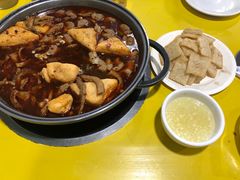 -老红桥炸灌肠牛肚锅烧烤(定福庄店)