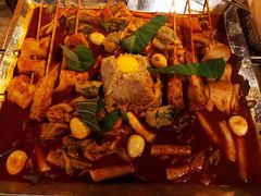 鱼饼火山炒年糕-包装马车·韩国料理·포장마차