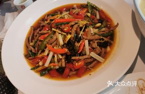 Young Ginger and Pork Liver Stir-fry