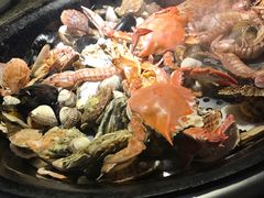 杂鱼锅底-船梆煮•蒸汽海鲜·炉火烤肉(五四广场店)