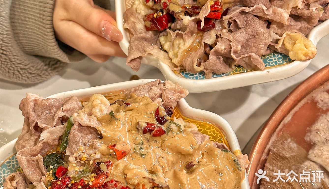 西安苏尼特羊肉只要29.5一份酉食涮肉吃到爽