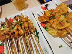 黄金胸口油-大院涮烤·东北经典老味烧烤·铜锅涮肉(江南东路店)