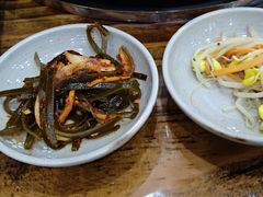 小菜拼盘-高基五春川炒鸡排 韩国料理(威海总店)