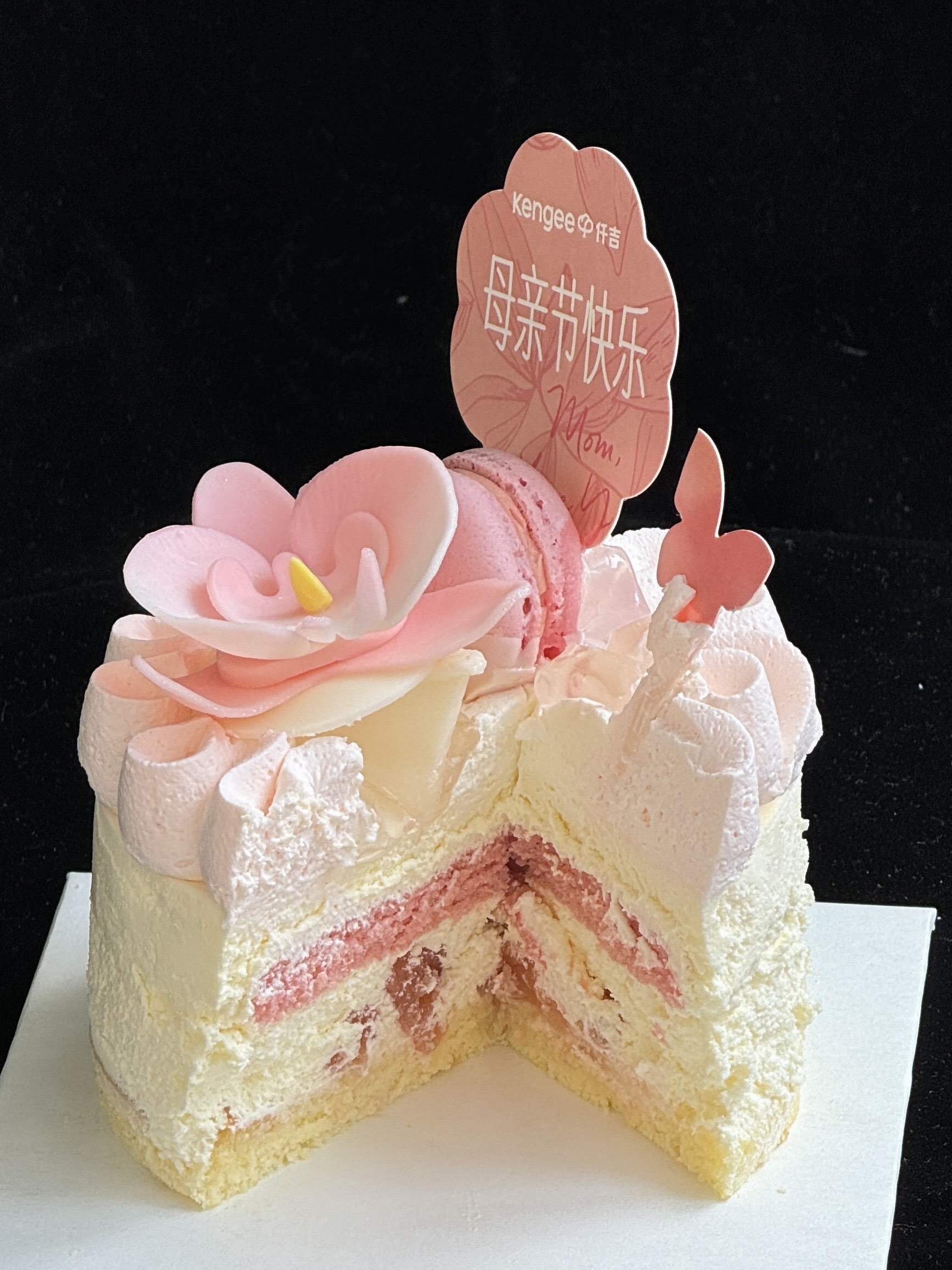 被妈妈夸爆的母亲节蛋糕!是温柔本身啊💕