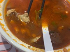 酸辣鸭血粉配鸡汁汤包-苏晓玥·江南小吃(深圳北站店)