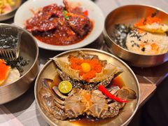 -草家酱蟹炭火烤肉店(珲春南路一店)