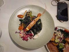 大虾海鲜墨鱼汁扁面-打趸BTC·Breaktime cafe(北京路店)