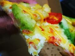 臻享牛油果芝士鸡披萨-达美乐比萨(商城路店)