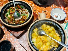 咸蛋黄啫丝瓜-涌煲记·蟹煲·砂锅海鲜·煲出宁波味(天一旗舰店)