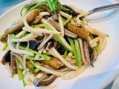 茭白炒鳝丝-玫瑰厅上海菜(兴国路店)