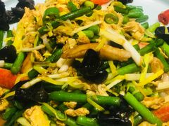 煸炒蟹腿肉-二姐家三个拿手菜·北塘海鲜·大馅锅贴王(成林道店)