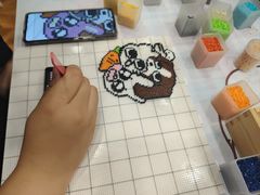 -花栗创意手工馆·小戏拼豆店