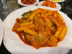 鱼饼炒年糕-桃园中华料理炸酱面(燕儿岛路店)