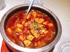 石锅麻婆豆腐-船歌·鱼水饺青岛菜(金狮广场店)