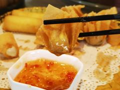 炸牛奶拼炸云吞-阿多私房菜(顺德店)