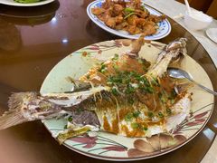 咸泥虾蒸鲚鱼-腰记饭店(龙源路店)
