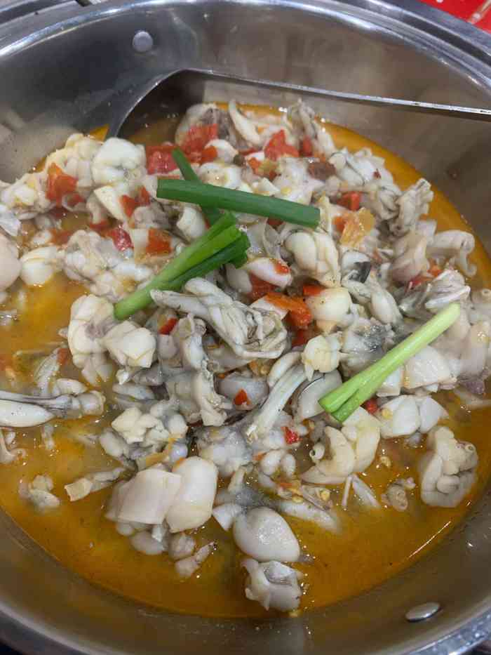 蛙湘何·何记跳跳蛙(望龙店)-"今天在这附近学习,想吃牛蛙,和同事看了