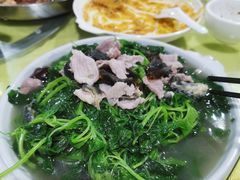皮蛋上汤苋菜-海鸥岛河景湖大排档