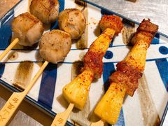 猪五花烤凤梨-火山屋台(新街口店)