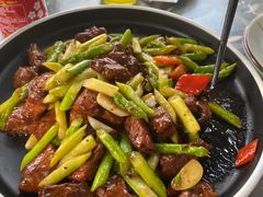 芦笋炒牛肉-京北渔家傲