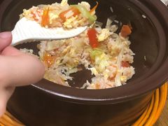 紫砂锅拌饭西红柿炒蛋-津市刘聋子粉馆岳阳总店
