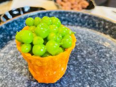 烟熏三文鱼•豌豆.-民国红公馆·艺文空间(颐和路店)