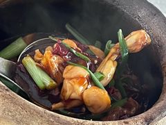 -长城砂煲田鸡粥