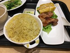 海南鸡拼香茅猪排饭-大家乐(广州白云三元里2店)