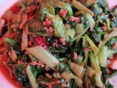 肉沫炒小白菜-鼎香润(德胜门内店)