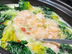 浓汤虾滑奶白菜-尚一汤 广东炖汤(金桥国际店)