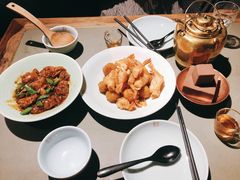 梨球果仁虾-小吊梨汤·北京菜·烤鸭(鸟巢店)