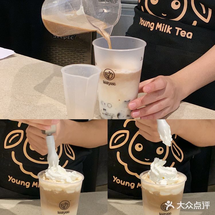 魔都首家羊奶茶来啦‼️竟然还把提拉米苏装进奶茶杯里‼️