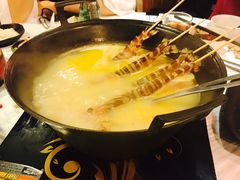 -鲜入围煮花胶鸡海鲜火锅