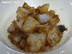 辣的我够呛的凉粉-清真盛志望麻酱酿皮·非遗老字号