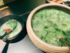 豆汤青菜钵-嘎嘎鸭脑壳(金沙店)