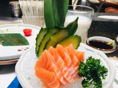三文鱼刺身-大渔铁板烧(蛇口店)