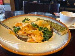 意式茄汁宽面配大虾-blue frog蓝蛙(长泰广场店)