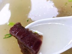 牛肉汤-草桥清真牛肉锅贴扁食店
