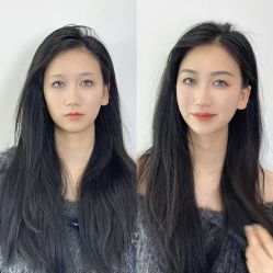 点击看大图 -杨益美学·野生眉半永久纹眉发际线