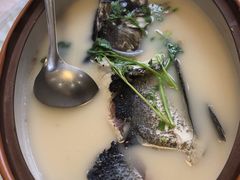 天目湖鱼头汤-天目湖刘老四农庄