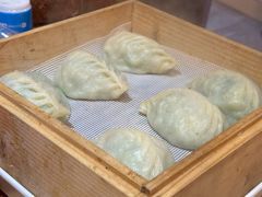 黄瓜鸡蛋蒸饺-老姑砂锅·烧烤天津菜(体北道店)