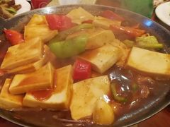干锅千页豆腐-回香楼大连新派清真菜