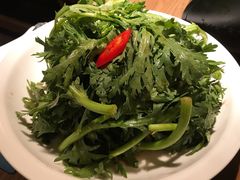凉拌唐蒿-首秀·四川料理(星耀101店)