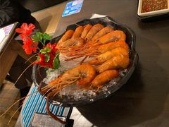 冰镇醉沼虾-乔街深夜食堂·台州菜·高压锅生蚝(杭州总店)