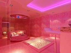 粉情小调-天鹅恋主题酒店(光谷广场步行街店)